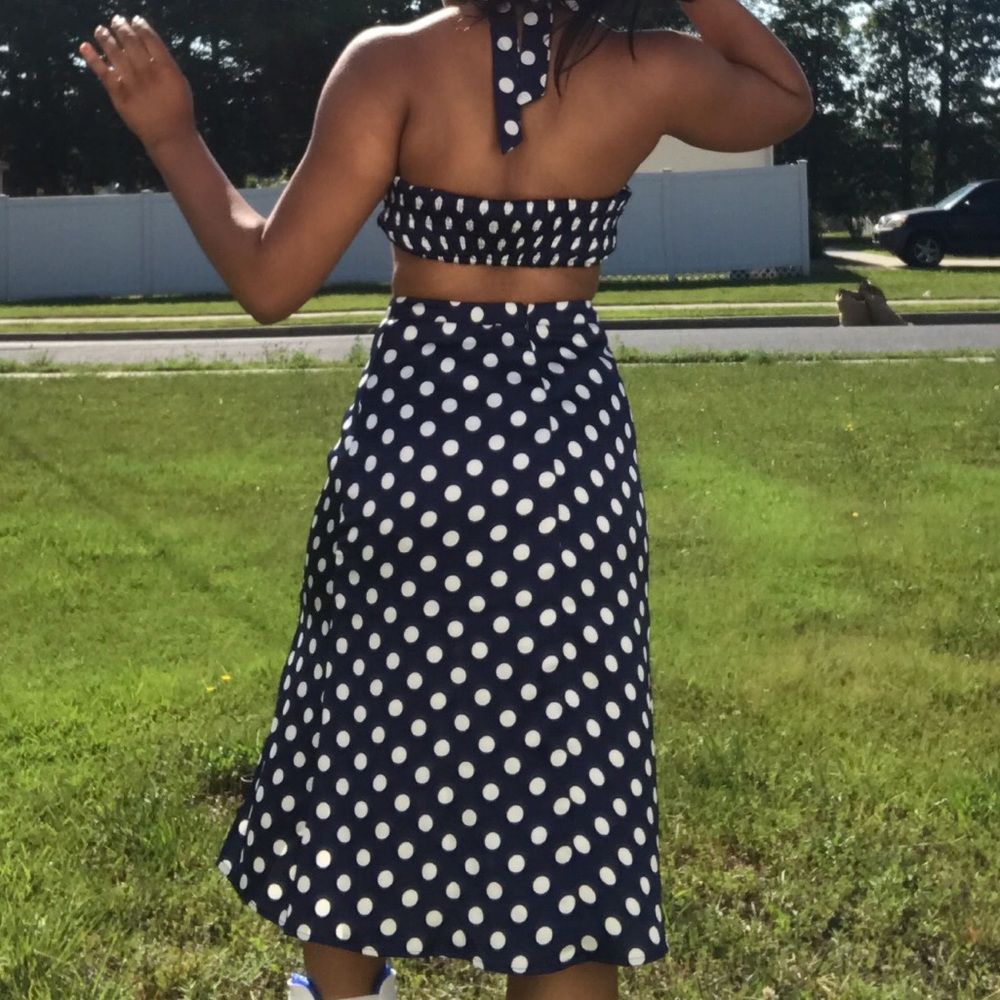 Vintage 50s Styled Top And Skirt - image 2